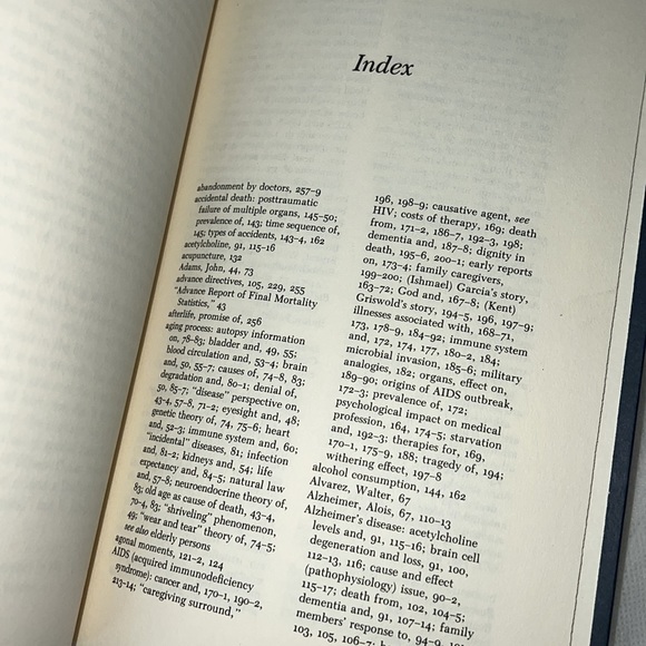 HOW WE DIE - REFLECTIONS ON LIFE’S FINAL CHAPTER HARDCOVER BOOK BY S. B. NULAND - Picture 14 of 15